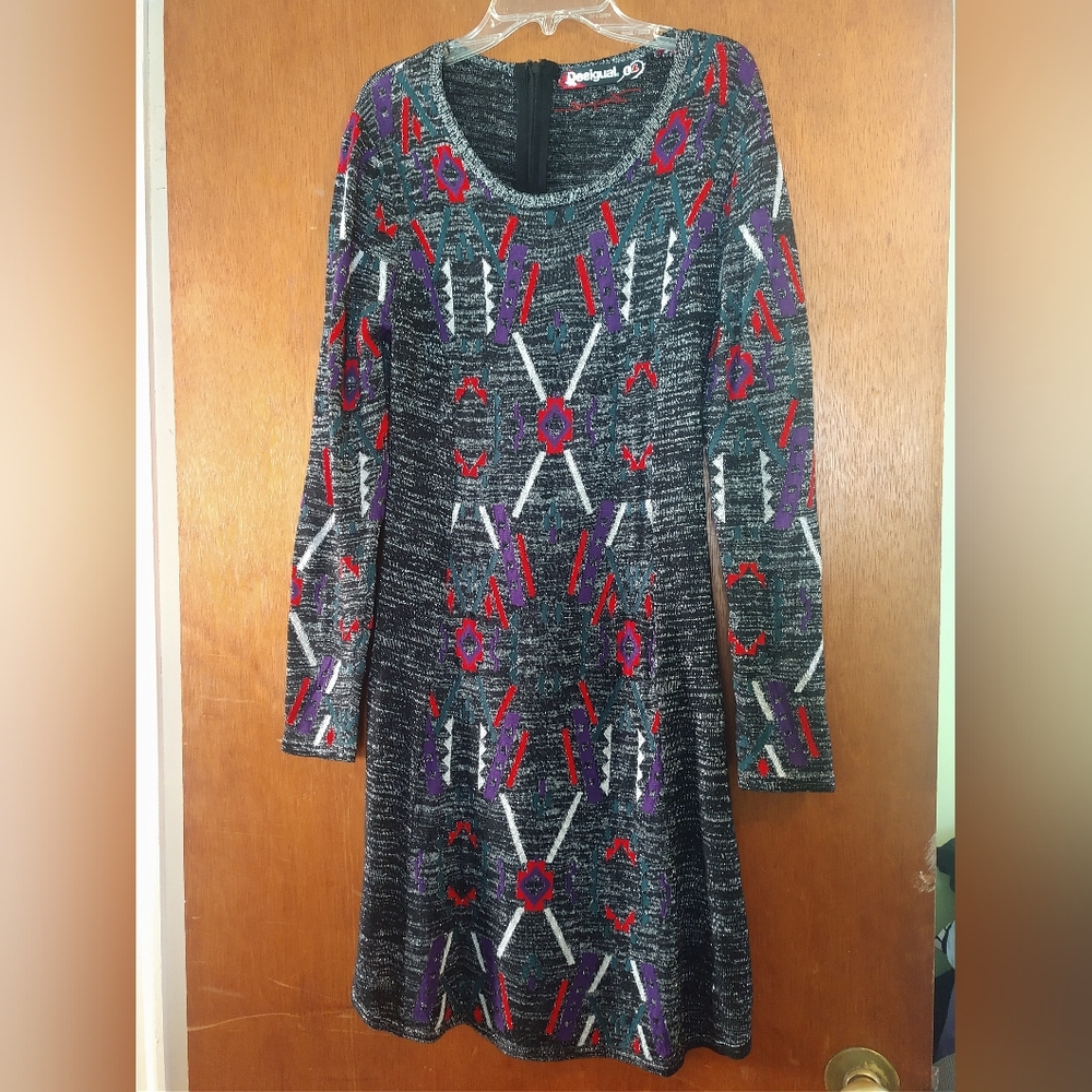 Desigual sweater dress NWOT size large
